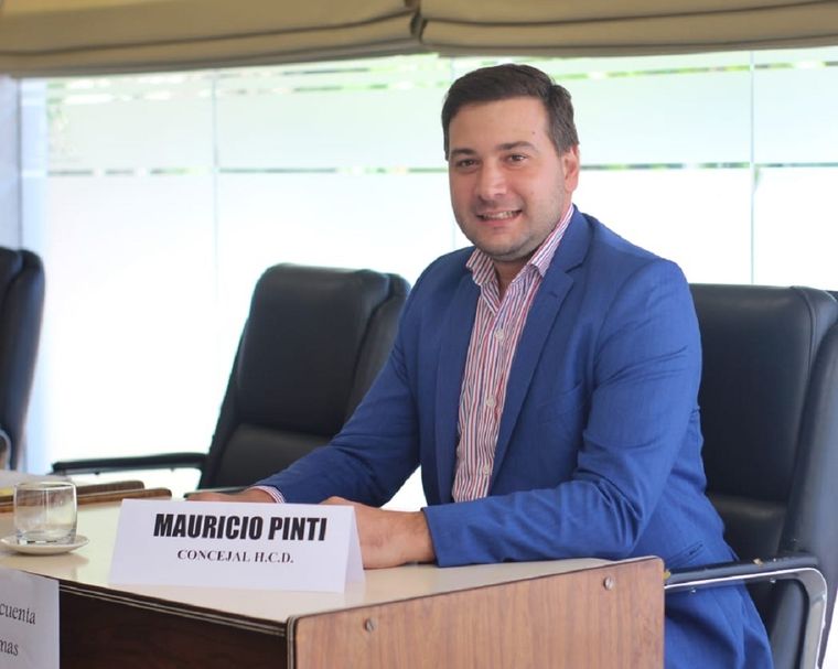 Pinti va a las PASO con Majul en el radicalismo maipucino. Foto: Twitter Mauricio Pinti
