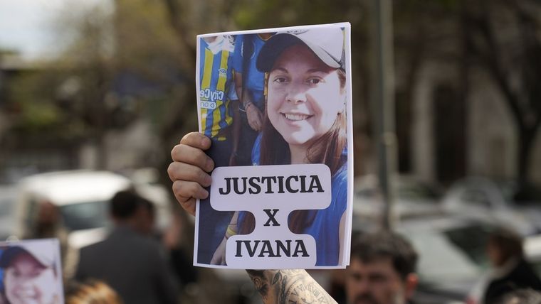 Simpatizante de Rosario Central, Ivana Garcilazo Foto: NA