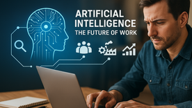 El futuro del mundo laboral en la era de la inteligencia artificial (Foto: Imagen generada por inteligencia artificial)