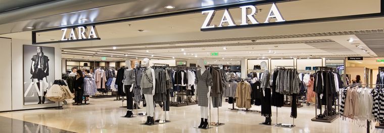 Las etiquetas de Zara tienen mensajes sobre la línea a la que pertenece la prenda: woman, basic o TFC. Foto: inhabitat.com