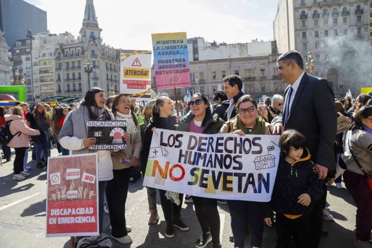 Discapacidad: la oposición se encamina a rechazar el veto del Gobierno nacional.