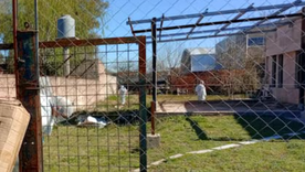 El aberrante hallazgo ocurrió en una casa ubicada en la calle Leandro N. Alem al 100. El aberrante hallazgo ocurrió en una casa ubicada en la calle Leandro N. Alem al 100.