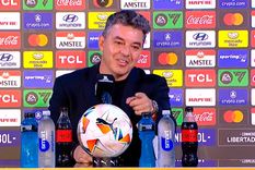 Gallardo protagonizó un inusual momento en conferencia de prensa. Foto: Captura ESPN