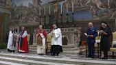 El momento histórico de la misa con el monarca Carlos III y el Papa León XIV El momento histórico de la misa con el monarca Carlos III y el Papa León XIV