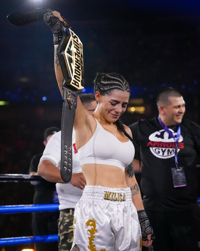 Milica se consagró campeona.