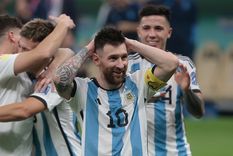 Messi fue elegido como el mejor jugador de la Copa del Mundo. Foto: EFE