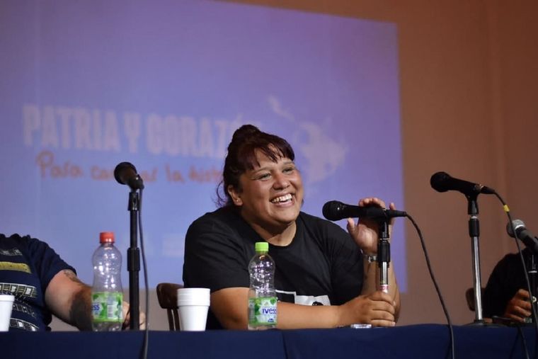 Natalia Zaracho vive en Villa Fiorito y es flamante diputada por la provincia de Buenos Aires. Foto: Twitter