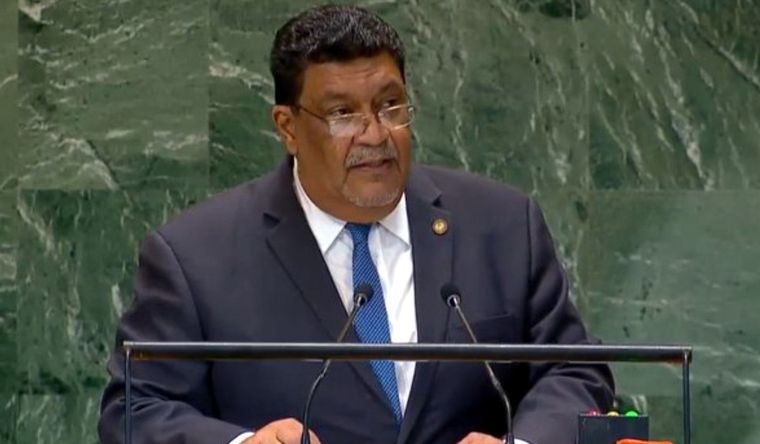 Valdrack Jaentschke, ministro de Exteriores de Nicaragua. Foto: Efe.