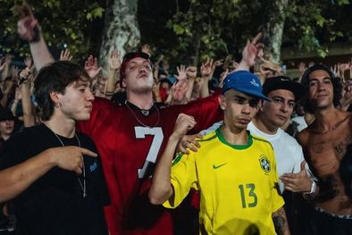 MDZol | Ganó una competencia callejera sin saber que el premio era abrir un show de Paulo Londra. Hoy, Mono Strong se prepara para su gran noche en Buenos Aires. Foto: Instagram Mono Strong