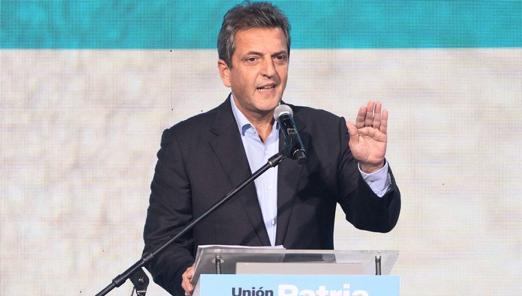 Sergio Massa dio vuelta todo pronóstico y se posicionó como el mejor candidato de cara al balotaje Foto: DPA