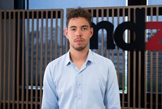 Maxroberth Graterol, activista venezolano. Foto: Agustín Tubio/MDZ