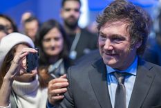 Una encuesta ubicó a Javier Milei como el tercer presidente con mejor imagen en Sudamérica Foto: EFE