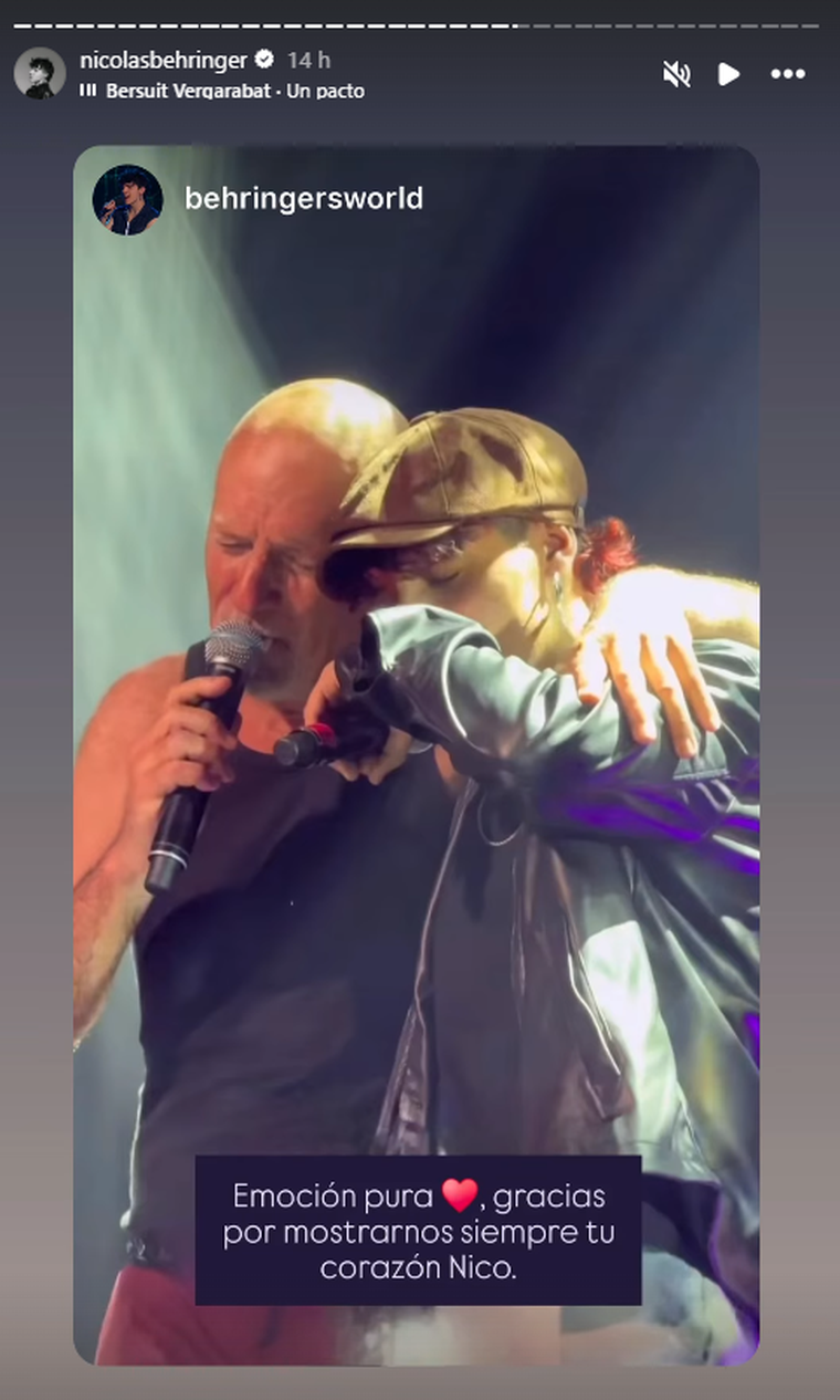 Nicolás Behringer en redes. Créditos: Instagram Nicolás Behringer en redes. Créditos: Instagram