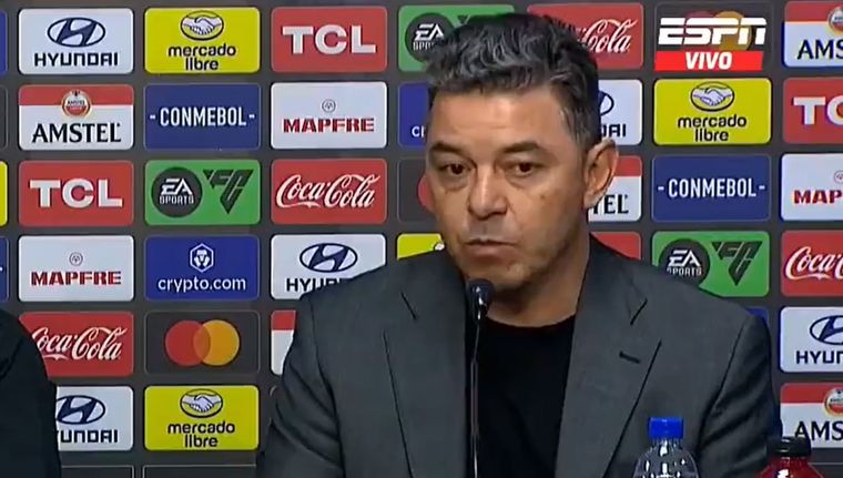 Gallardo en conferencia de prensa. Foto: Captura