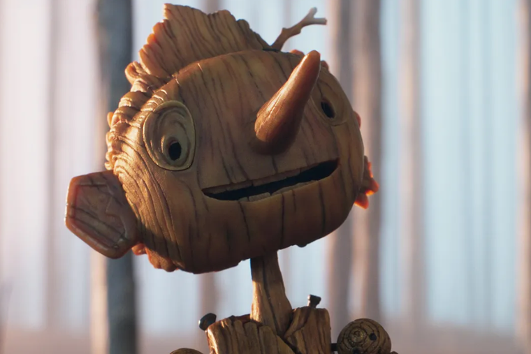 La película Pinocho de Guillermo del Toro es un gran éxito del cine.