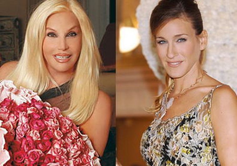 Referentes de moda. En Argentina Susana, en Estados Unidos Sarah Jessica. Foto: Web