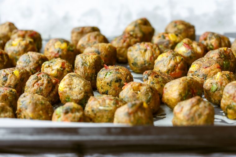 Albóndigas de verdura Una receta simple y deliciosa para hacer en pocos pasos. Foto: Shutterstock