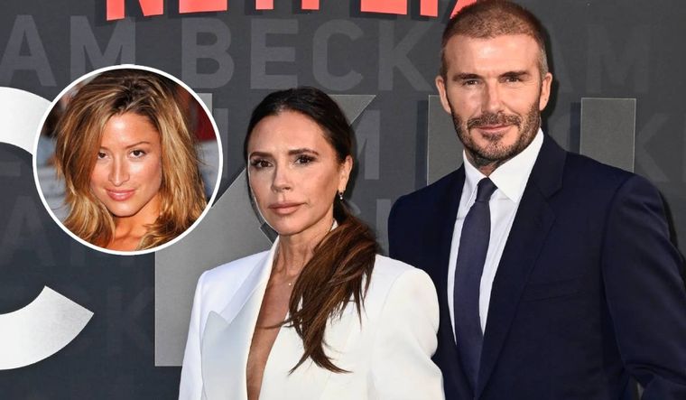 David Beckham y Victoria tuvieron que surfear una fuerte ola contra Rebecca Loos.