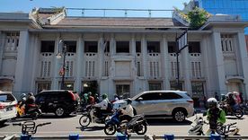 El reciente terremoto en Indonesia no afectó al antiguo edificio de Jiwasraya de Bandung, prevista para que sea el futuro Museo de la Música de Indonesia.