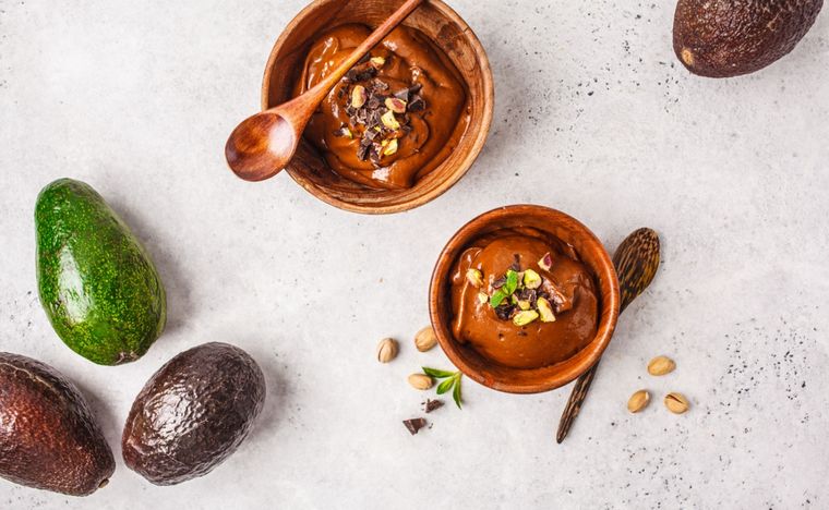 Mousse de chocolate y aguacate Una receta exquisita para sorprender a tu familia Foto: Shutterstock