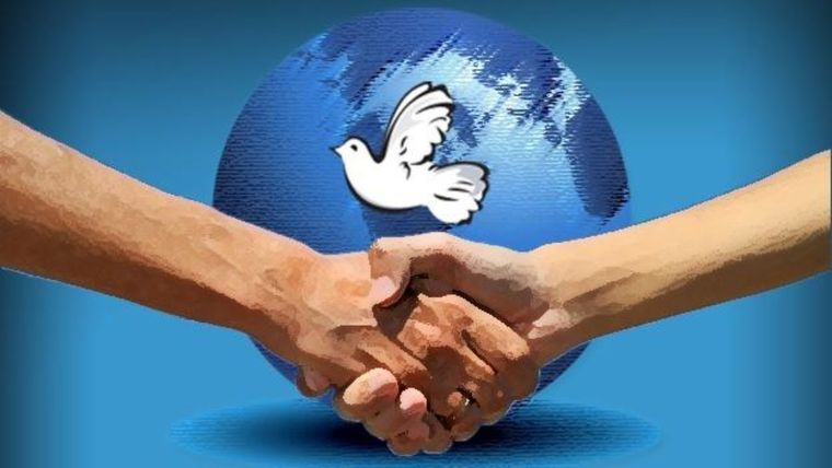 Somos embajadores de paz cuando aprendimos a vivir en ella y la podemos brindar con humildad.Foto: Youtube