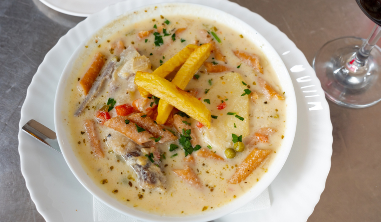 Sopa fría de maní receta boliviana ideal para el verano Sopa fría de maní receta boliviana ideal para el verano