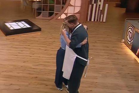 Wanda Nara y Maxi López acabaron fundidos en un abrazo. Wanda Nara y Maxi López acabaron fundidos en un abrazo.