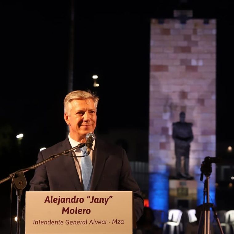 Alejandro Molero, intendente de General Alvear Foto: Municipalidad de General Alvear