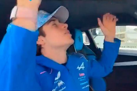 Alpine generó polémica en redes con un video de Colapinto. Alpine generó polémica en redes con un video de Colapinto.