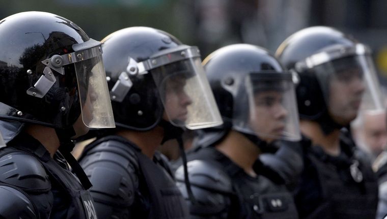 Denuncia Las fuerzas de seguridad bajo la mira por el uso del polémico gas pimienta Foto: Juan Mateo Aberastain/MDZ