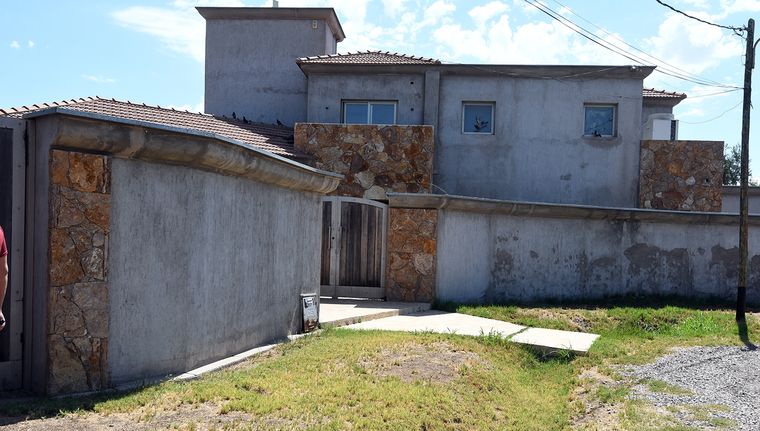 La casa ubicada en el Barrio Portal Del Sauce en Guaymallén Foto: ALF PONCE MERCADO / MDZ