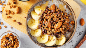 Receta cremosa de avena pudding Receta cremosa de avena pudding