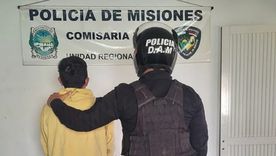 Un hombre de 33 años fue detenido este lunes en Misiones tras atacar a su expareja con un cuchillo Un hombre de 33 años fue detenido este lunes en Misiones tras atacar a su expareja con un cuchillo