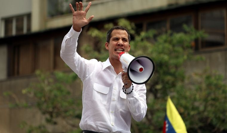 Juan Guaidó Guaidó fue expulsado de Colombia. Foto: Efe.