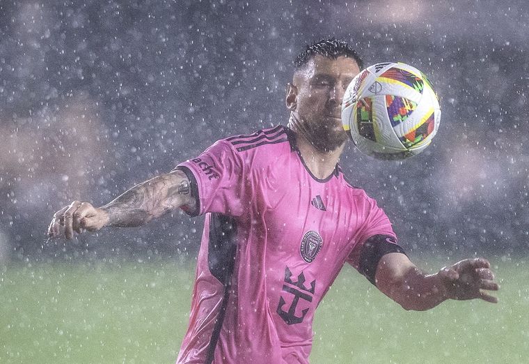 El GOAT volvió luego de perderse el clásico con Orlando City. Foto: EFE