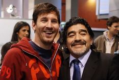 Leo recordó al Diego a un año de su muerte Foto: Instagram @leomessi