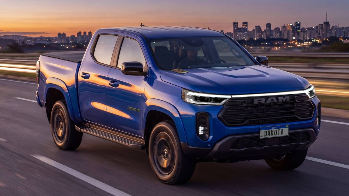Nueva Ram Dakota Laramie Night Edition: la pick-up mediana debuta en Brasil