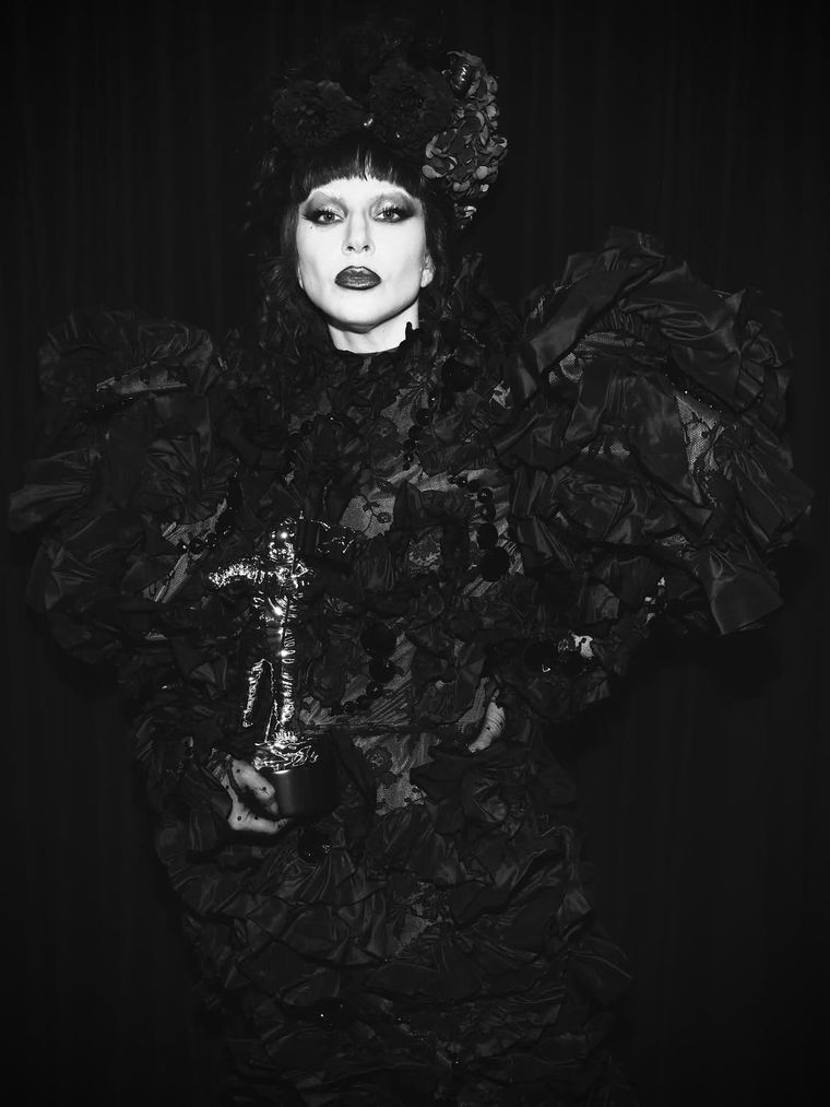 Lady Gaga en los MTV VMAs 2025.