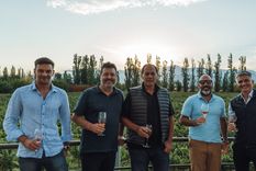 Los socios del proyecto: Rodrigo Méndez Martino, Matías Vidal, Hugo Martino, Gonzalo Mazzota y Joca Ururahy. Foto: Gentileza