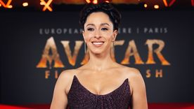 Oona Chaplin en el estreno de Avatar: fuego y ceniza&nbsp;