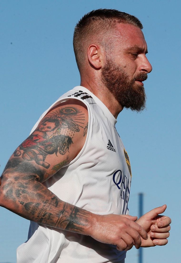 De Rossi comenzó la pretemporada pero terminó yéndose antes de tiempo. Boca Juniors Foto: Boca Juniors