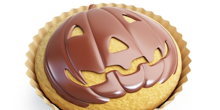 Un rico bizcocho decorado y bien temeroso. Foto: Ph Shutterstock