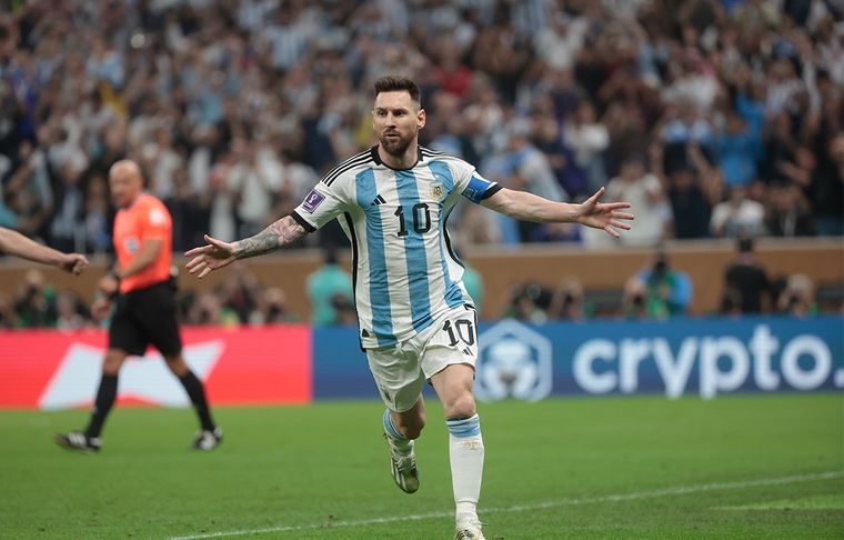 Las imágenes que dieron la vuelta al mundo para celebrar el campeonato mundial Foto: EFE