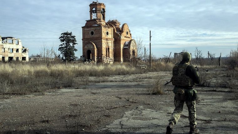 Hay grupos nacionalistas enfrentando a los rusos. Foto: ElPaís.