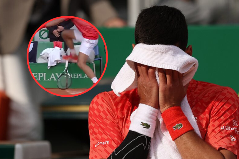 Djokovic, furioso en su derrota y eliminación en Montecarlo