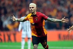 Mauro Icardi lleva seis meses jugando en el Galatasaray de Turquía El delantero se fue del París Saint Germain, donde jugó muy poco