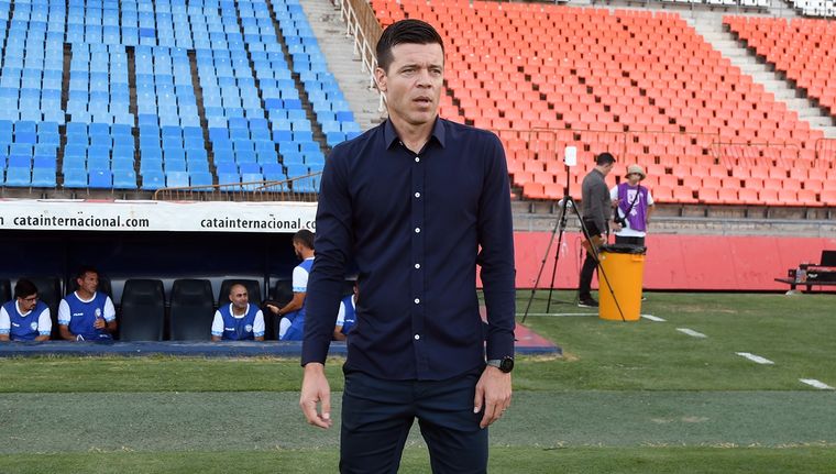 Solari afronta una semana  trascendental en el Tomba. Foto: ALF PONCE MERCADO / MDZ