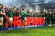 Sudáfrica ganó su cuarta corona mundia.. Foto: @Springboks Sudáfrica ganó su cuarta corona mundia.. Foto: @Springboks