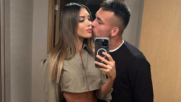 Agustina Gandolfo y Lautaro Martínez Salieron a dar explicaciones. Foto: Fuente: imagen - instagram @agus.gandolfo