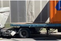 El siniestro ocurrió a la altura de la avenida Independencia. Foto: Captura de video